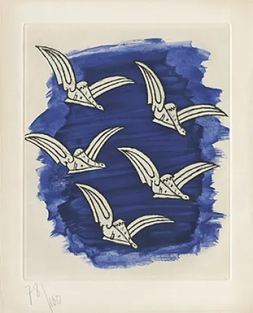 Ets En Aquatint Braque - 