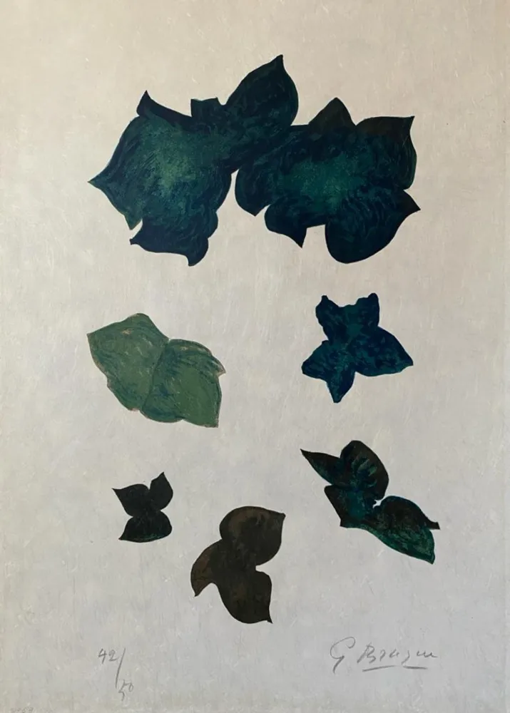 Lithografie Braque - La Liberte Des Mers (Vallier 143)