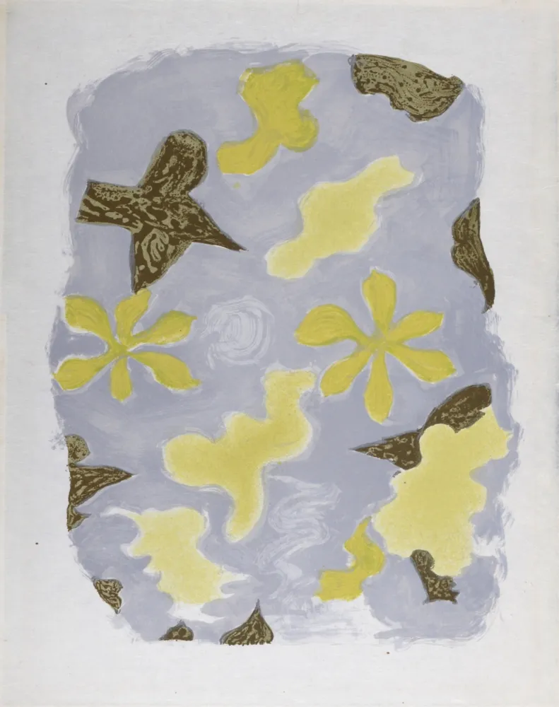 Lithografie Braque - La Sorgue, 1963