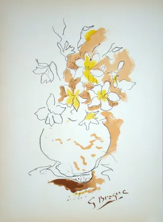 Lithografie Braque - Le Bouquet