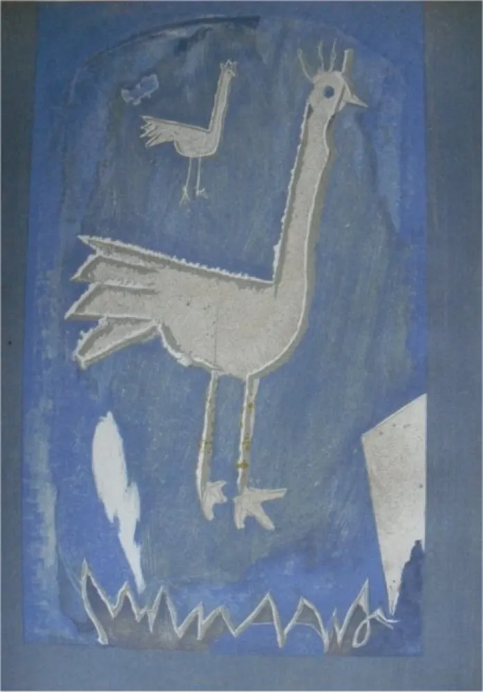 Lithografie Braque - Le Coq