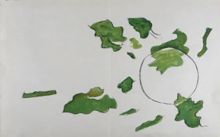 Lithografie Braque - Le soleil, 1963.