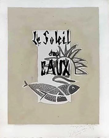 Gravure Braque - Le soleil des eaux