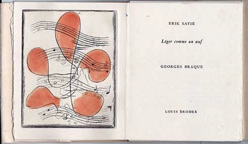 Geïllustreerd Boek Braque - Léger comme un oeuf