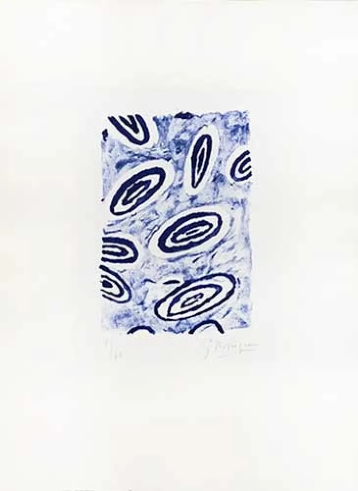 Lithografie Braque - Les cibles