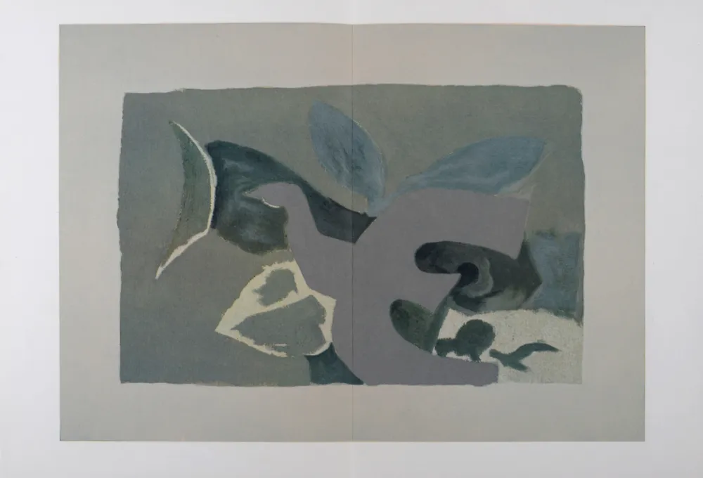 Lithografie Braque - Les Oiseaux #I, 1967