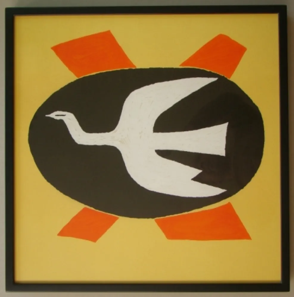 Lithografie Braque - L'oiseau de feu