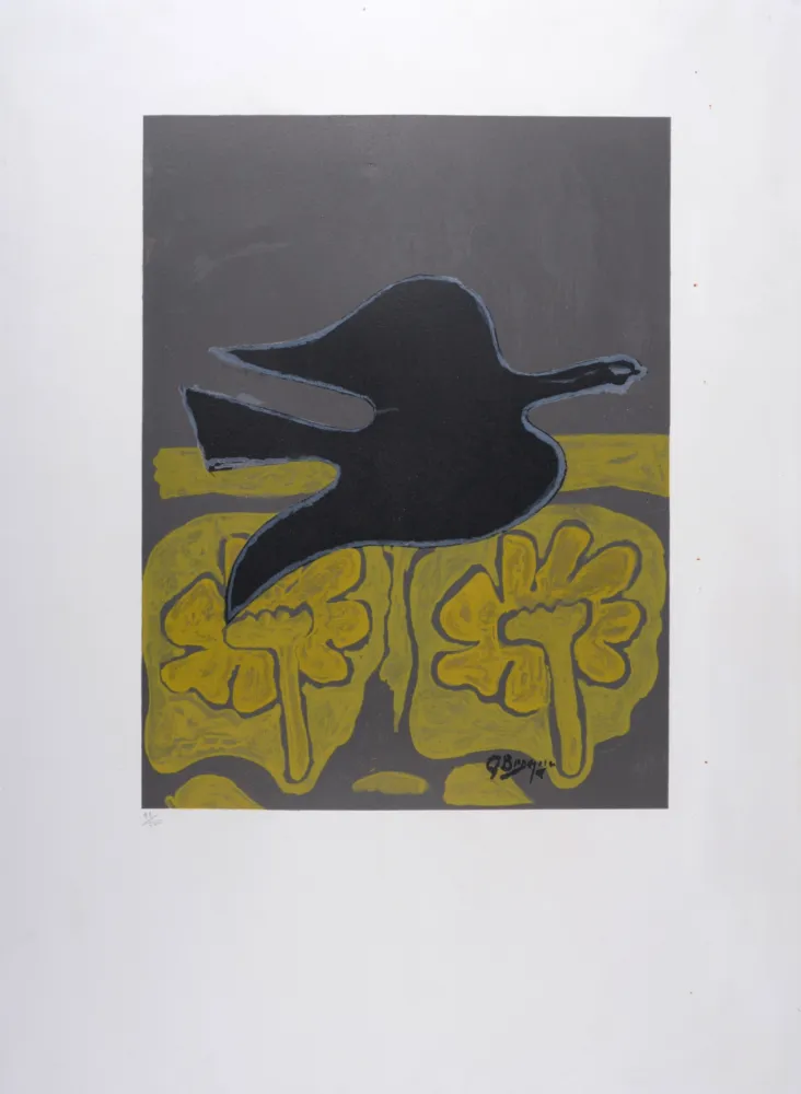 Lithografie Braque - Menton, 1964