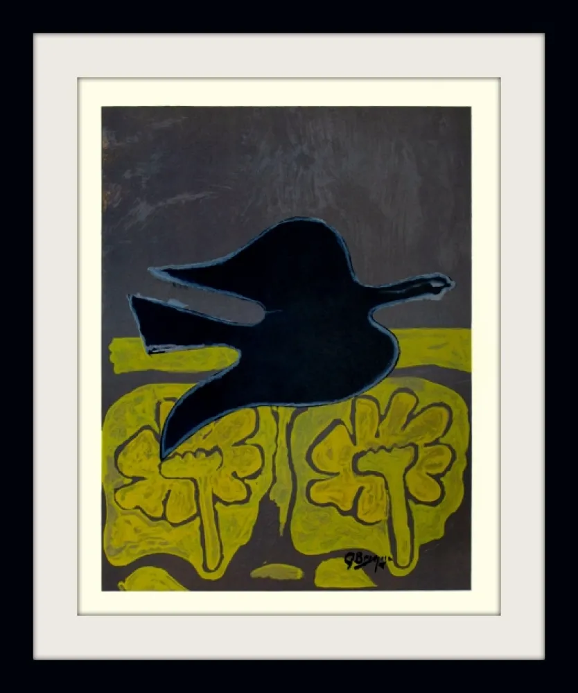 Lithografie Braque - Menton