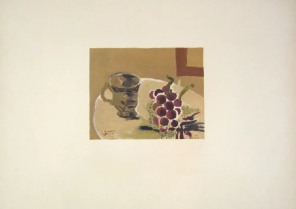 Lithografie Braque - Nature morte