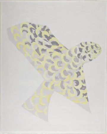Lithografie Braque - Oiseau de proie, 1963