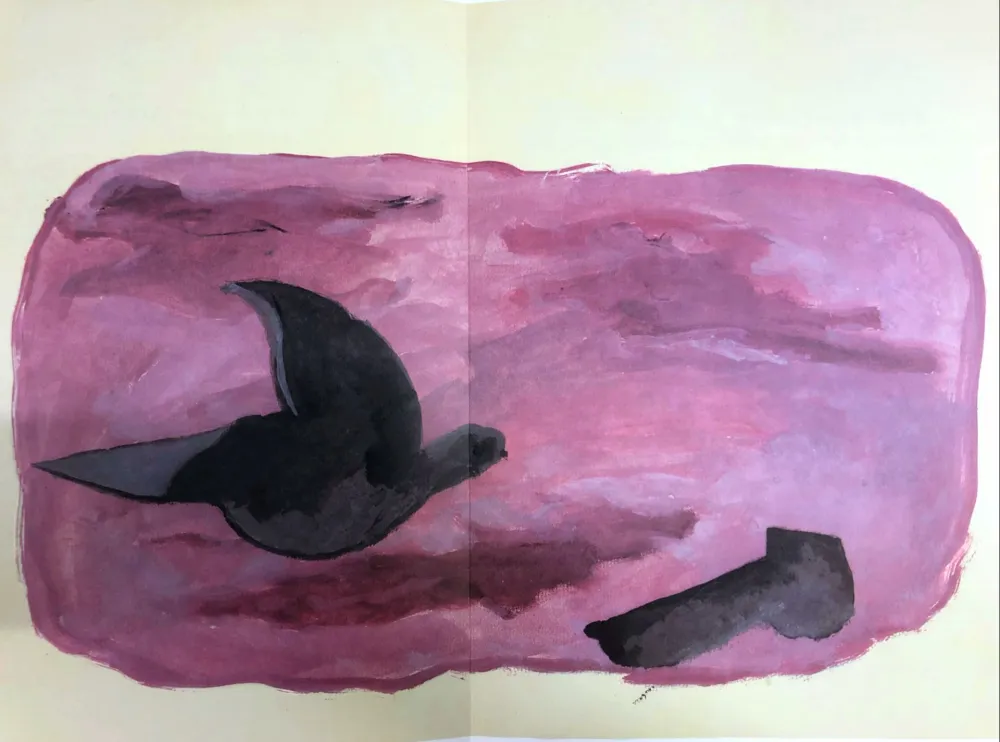 Lithografie Braque - Oiseaux