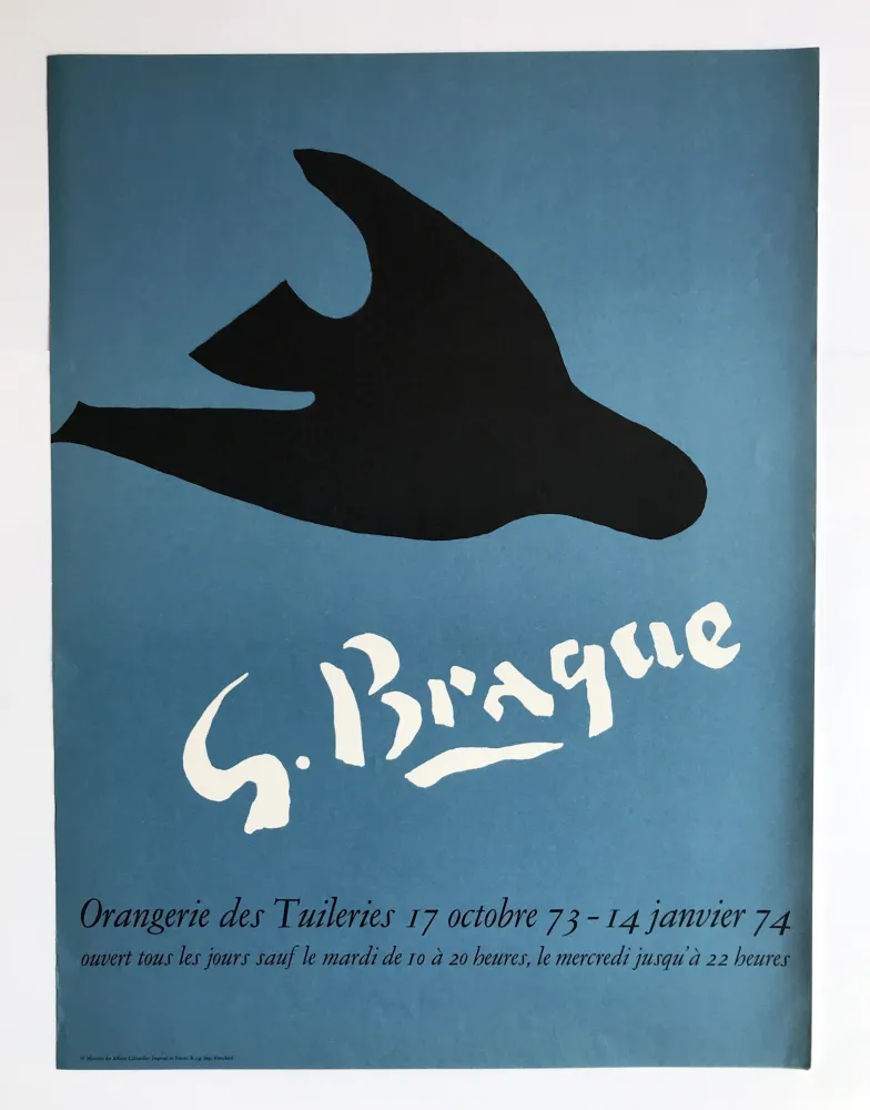 Poster Braque - Orangerie des Tuileries
