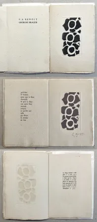 Geïllustreerd Boek Braque - P.A.B. NÉ LE. Avec une gravure de Georges Braque (1957)