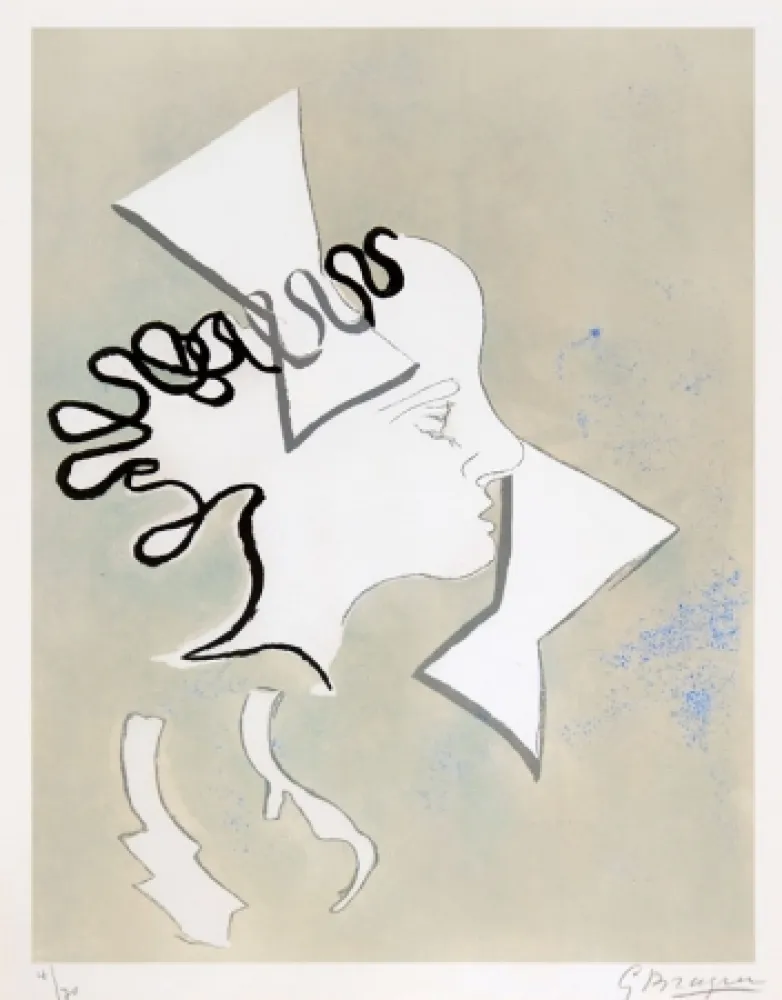 Ets Braque - Page 47 from Si je mourais la-bas (If I Die Over There), 1962