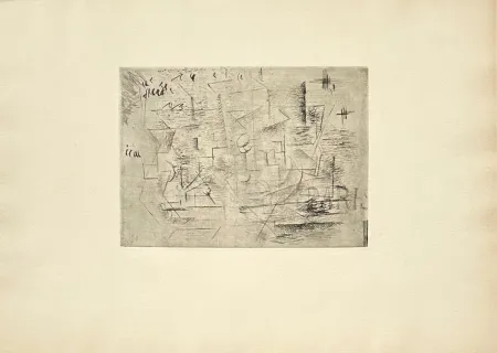 Gravure Braque - Paris