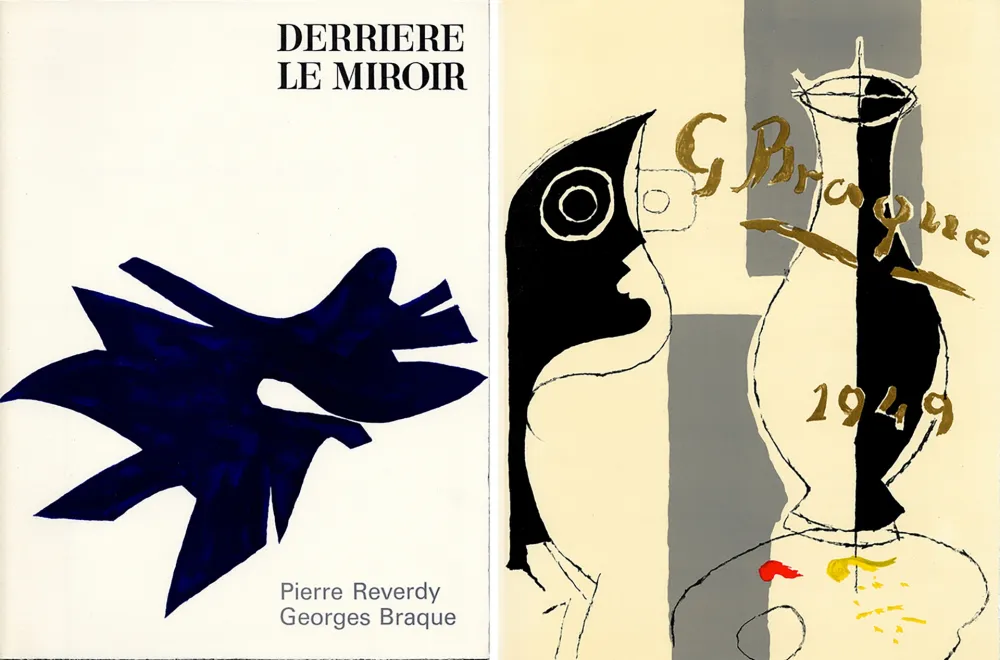 Geïllustreerd Boek Braque - PIERRE REVERDY, GEORGES BRAQUE. DERRIÈRE LE MIROIR n° 135-136. Déc.1962-Janv.1963.