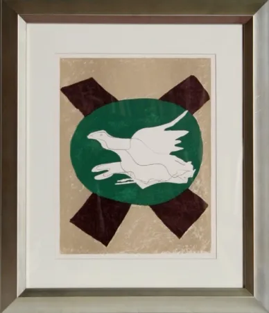 Lithografie Braque -  San Lazarro et Ses Amis