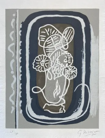 Houtsnede Braque - Si je mourais là-bas 