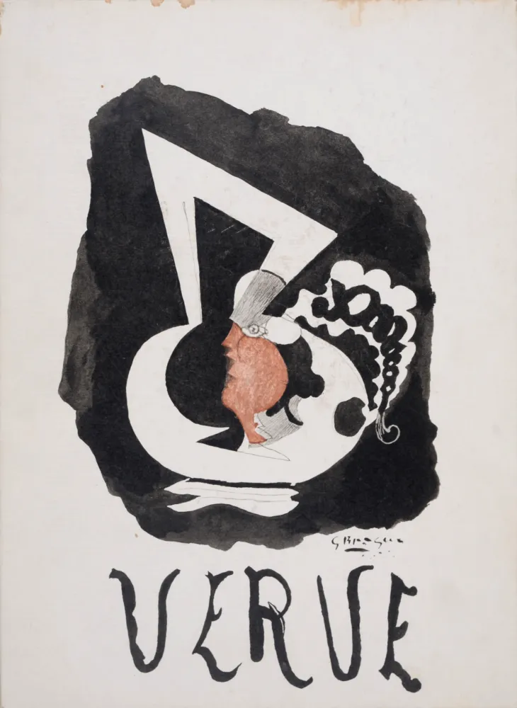 Lithografie Braque - Verve, 1952