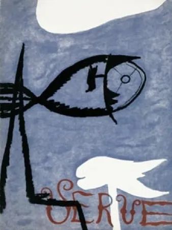 Geïllustreerd Boek Braque - VERVE VOL. I n° 2. (Couverture de G. Braque)