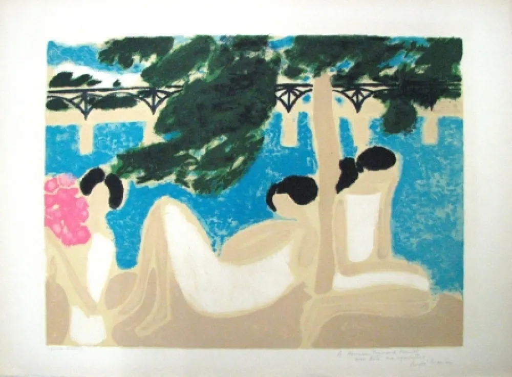 Lithografie Brasilier - A Carol and Alex Ewing