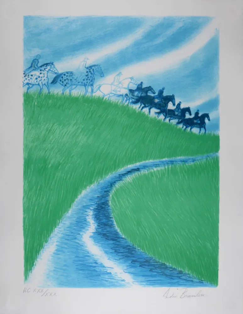 Lithografie Brasilier - Natura Nostra, 1990 - Hand-signed