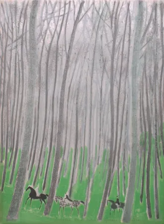 Lithografie Brasilier - Sous-Bois