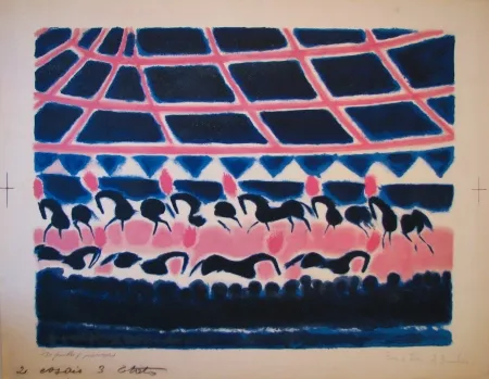 Lithografie Brasilier - Untitled