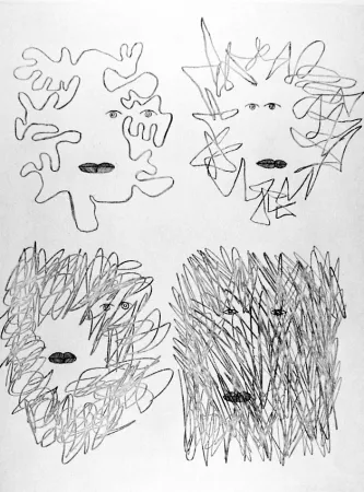 Ets Brauner - Dans le néant intérieur la place du deviner implante sa force