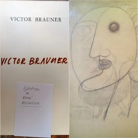 Geïllustreerd Boek Brauner - L'Attico - Roma, 1964 - Rare catalogue Signée au feutre, Hand signed!