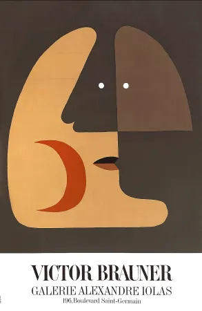 Zeefdruk Brauner - Sérigraphie Galerie Alexandre Iolas, 1972