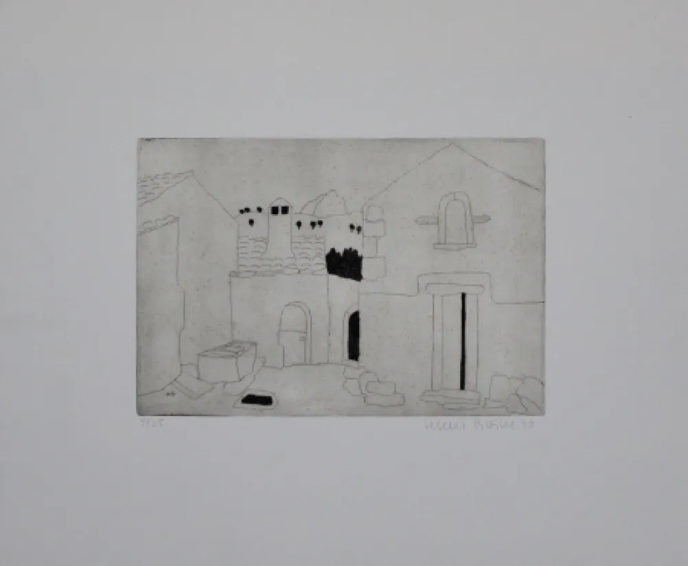 Gravure Breiter - Hausfassade