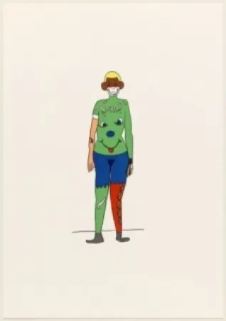 Lithografie Breuning  - Jeff