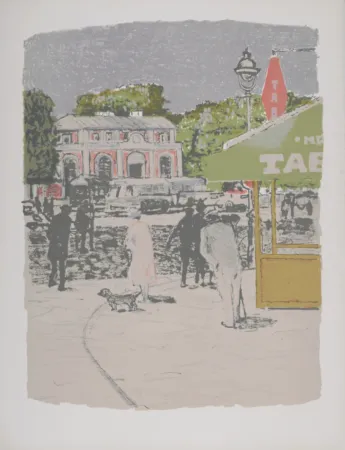Lithografie Brianchon - Flâneries, 1962