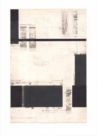 Lithografie Brinkmann - Série Barcelone V