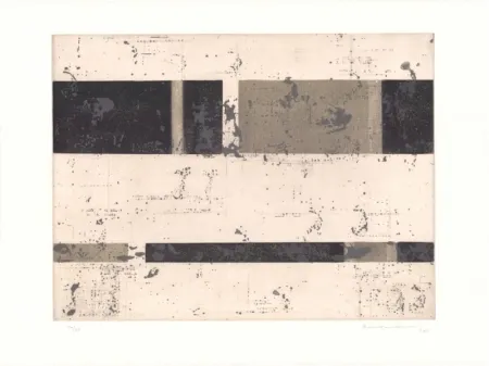 Lithografie Brinkmann - Série Barcelone X