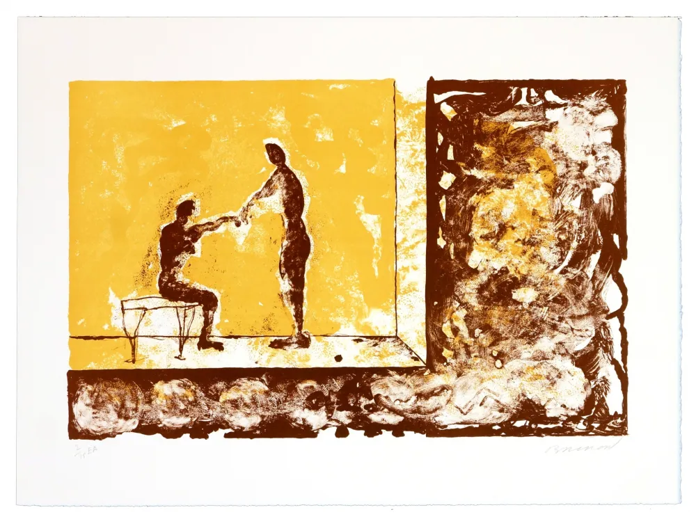Lithografie Brisson - Sans Titre