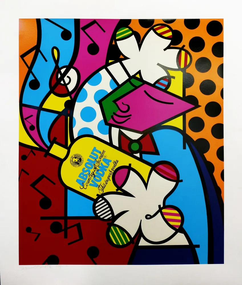 Zeefdruk Britto - ABSOLUT BRITTO II