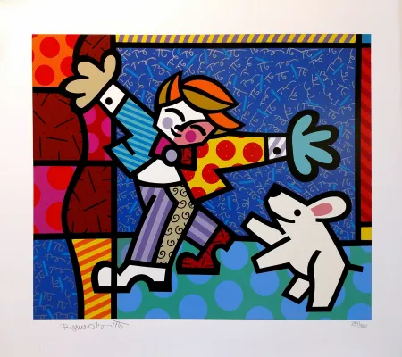 Zeefdruk Britto - BRENDAN AND THE WISHING DOG