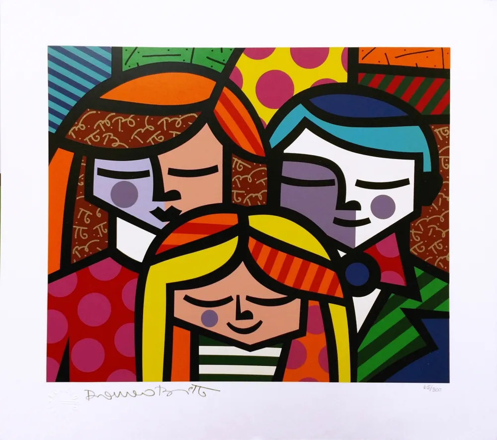 Zeefdruk Britto - FAMILY