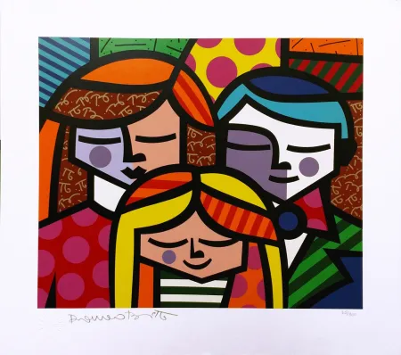 Zeefdruk Britto - FAMILY