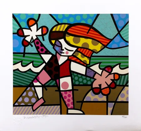 Zeefdruk Britto - GOLDEN BEACHES