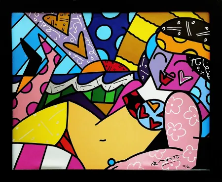 Zeefdruk Britto - UNKNOWN (BEACH)