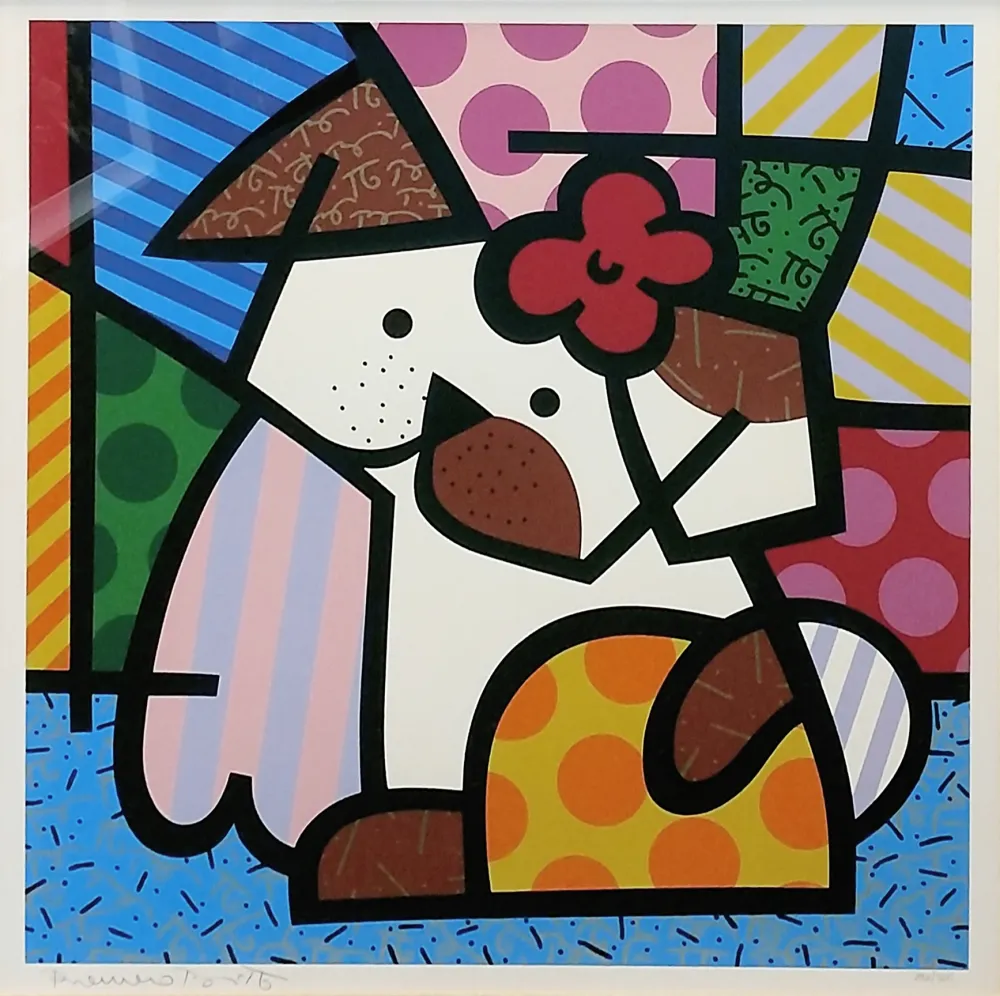Zeefdruk Britto - VALLEY DOG
