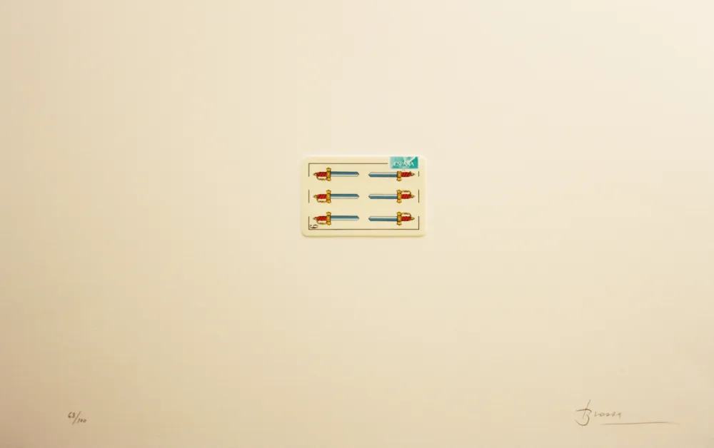 Lithografie Brossa - Carpeta 12 Aniversari Galeria Joan Prats