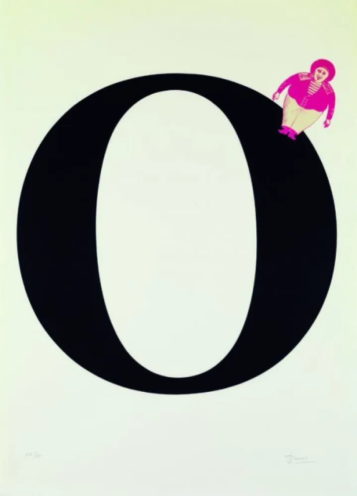 Lithografie Brossa - Poema Visual Ceret i Colliure