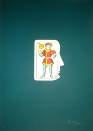 Lithografie Brossa - Sans titre 4