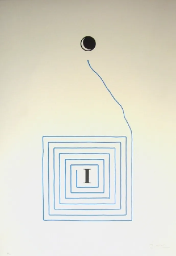 Lithografie Brossa - Sans titre