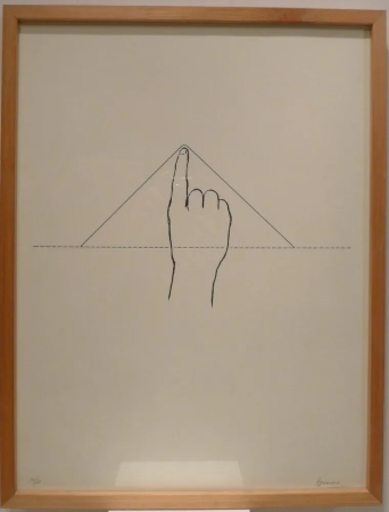 Lithografie Brossa - Sin Título